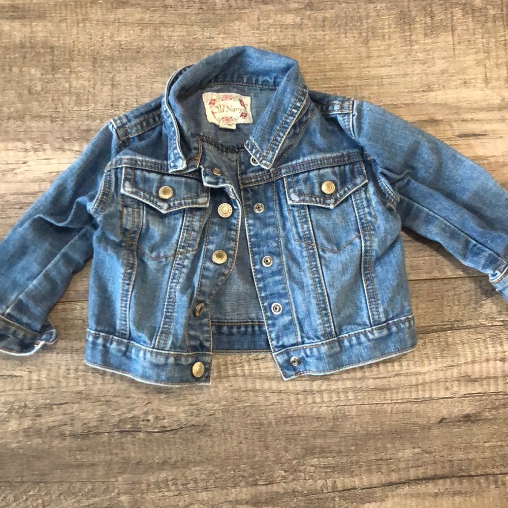 Old navy toddler denim jacket